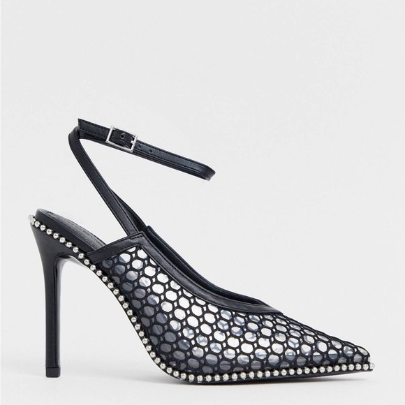 ASOS Design Permission pointed heel with studs - Picture 2 of 10